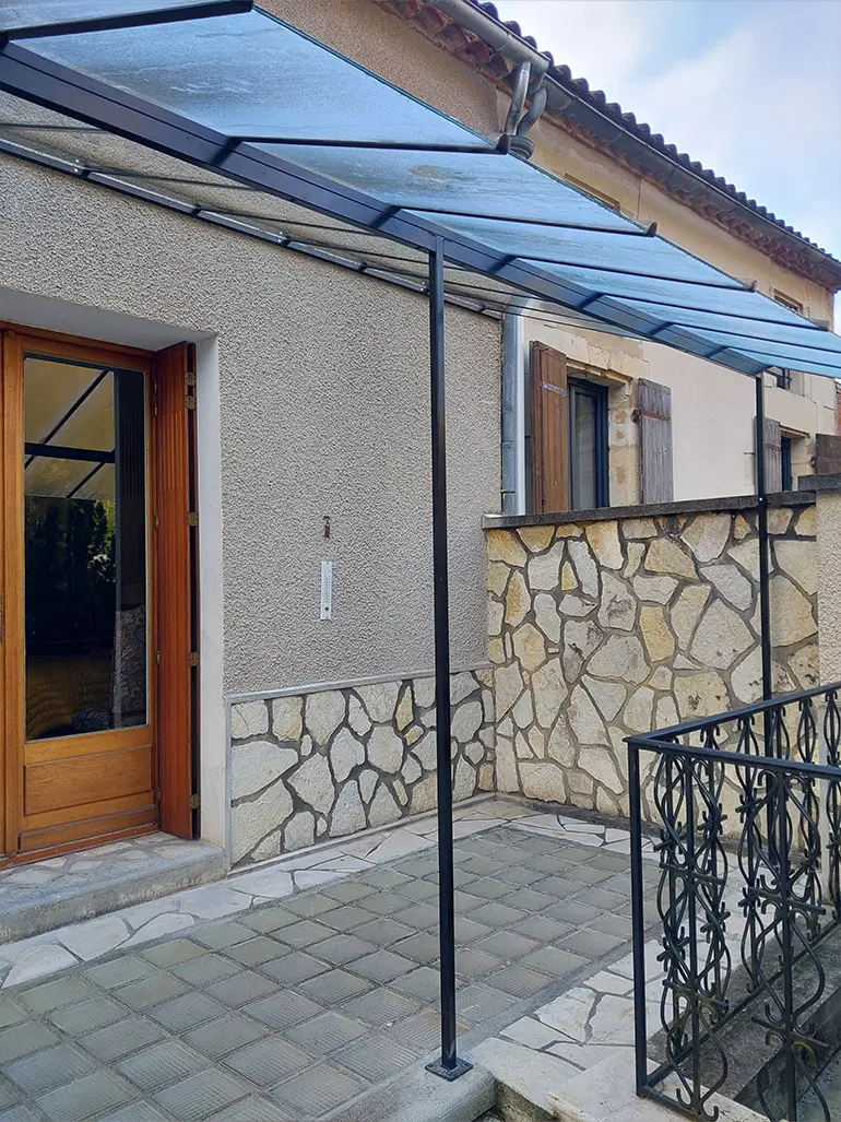Pergola vitrée