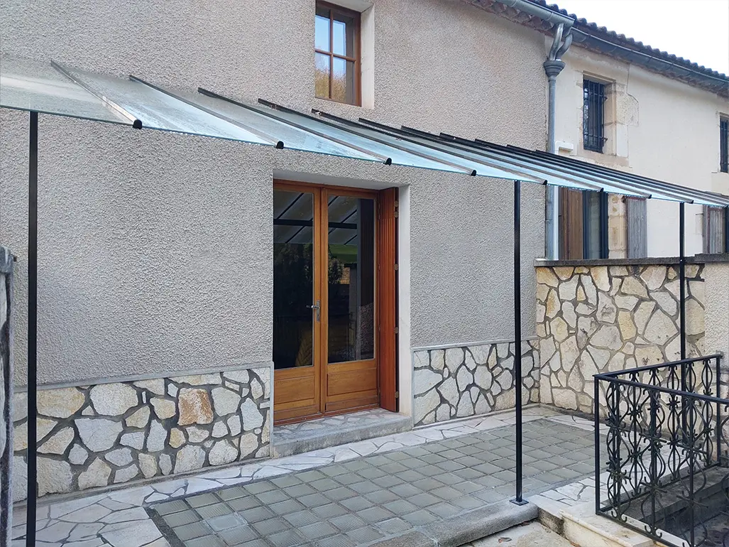 Pergola vitrée