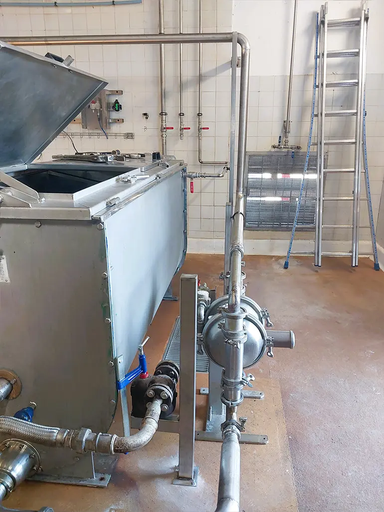 Tuyauterie inox industriel 